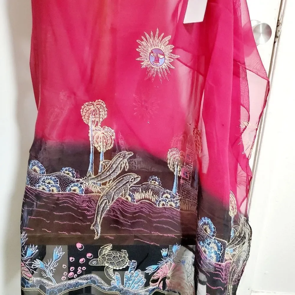 Lima Limon Indan Inspired Swimm Cover Up